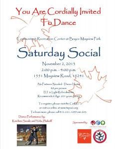 Saturday Social 11/13 revised